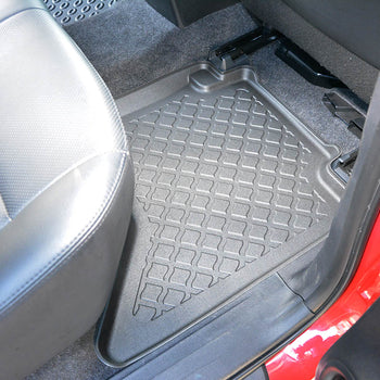 Covorase auto tip tavita Toyota Hilux, an fabricatie 09.2016 - prezent, caroserie pick-up cabina dubla, inclusiv facelift | 603380