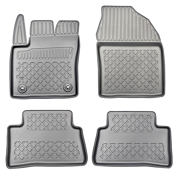 Covorase auto tip tavita Toyota C-HR Hybrid fabricatie 01.2017 - 12.2023, caroserie suv, nu corespunde pentru PHEV #1