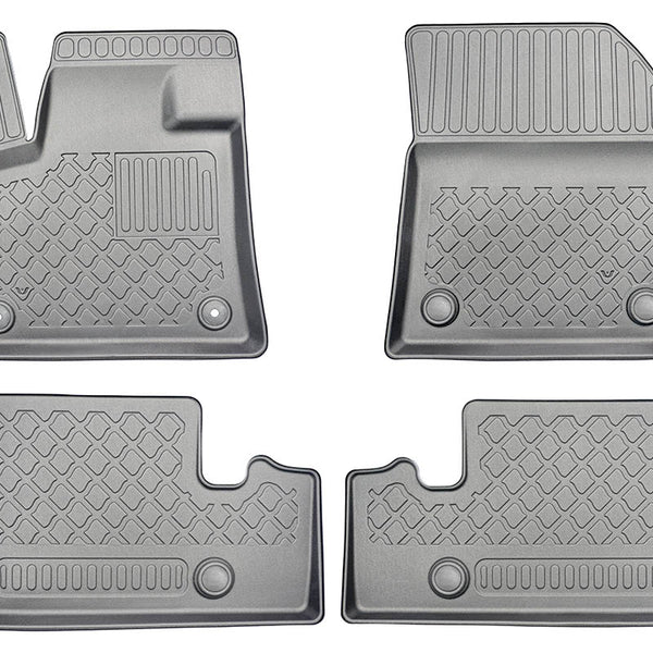 Covorase auto tip tavita Peugeot 3008 II, an fabricatie 11.2016 - 11.2023, caroserie suv inclusiv facelift, nu corespunde pentru hybrid si hybrid4, cu sistem focal hi-fi | 603573