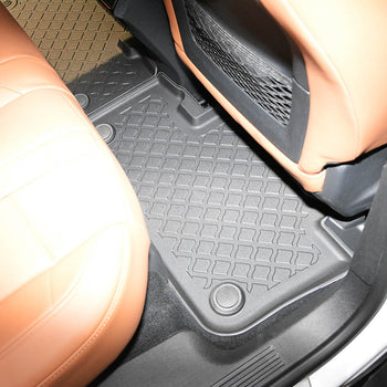 Covorase auto tip tavita DS 7 DS E-Tense PHEV, an fabricatie 07.2019 - prezent, caroserie suv facelift, nu corespunde pentru versiunea cu tunel median pe randul 2 | 603910