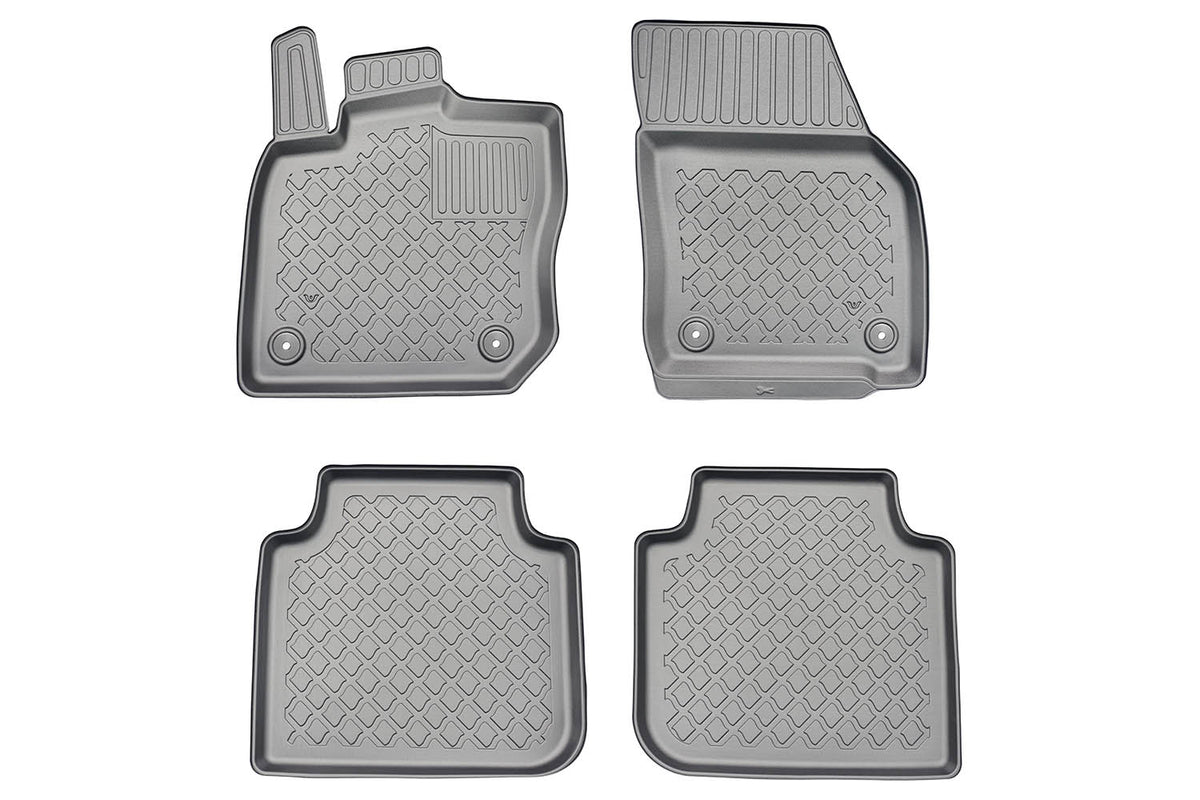 Covorase auto tip tavita Skoda Kodiaq II MHEV, an fabricatie 02.2024 - prezent, caroserie suv 5-7 locuri, fara rand 3 | 603993