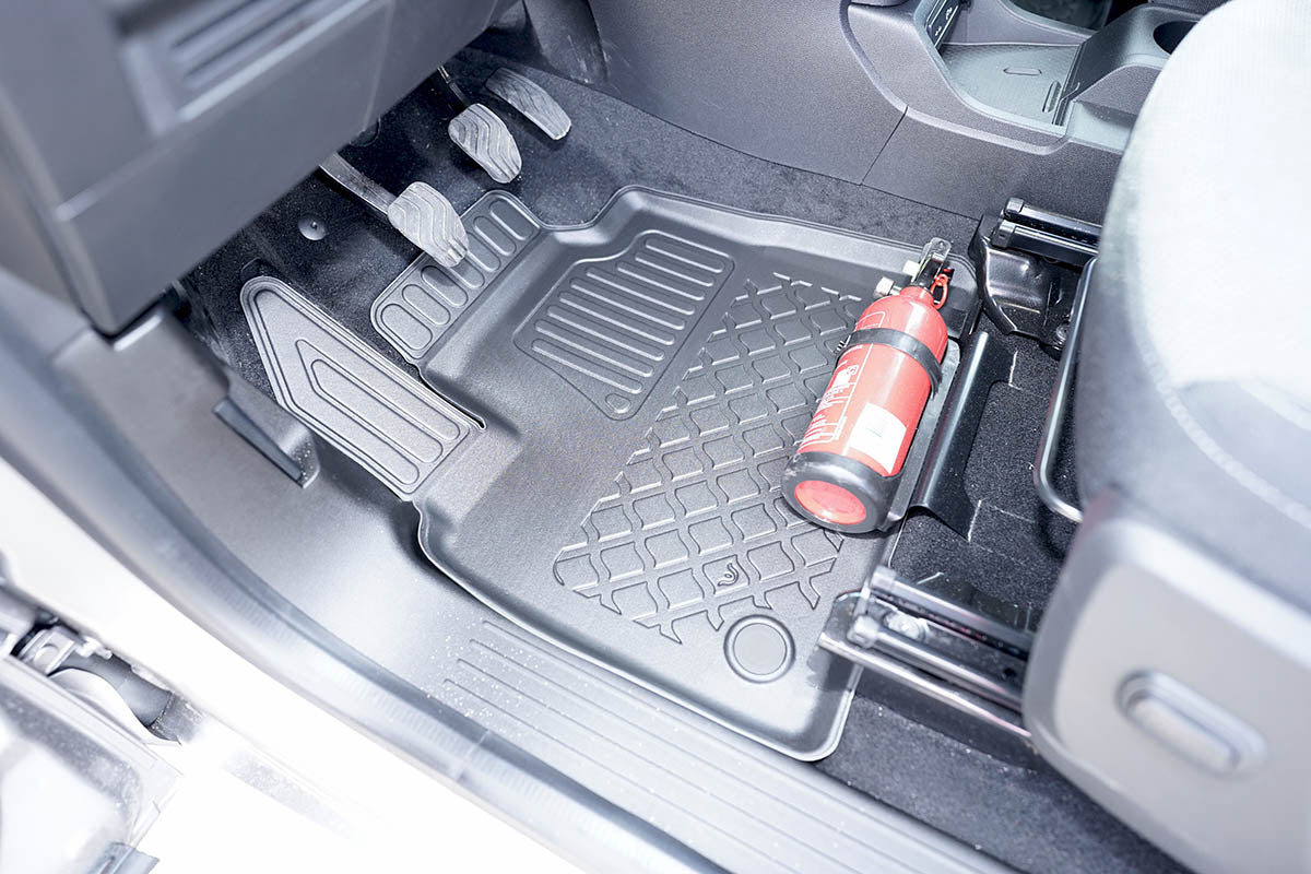Covorase auto tip tavita Renault Kangoo III, an fabricatie 06.2021 - prezent, caroserie van ampatament scurt si lung, nu corespunde pentru electric | 604009