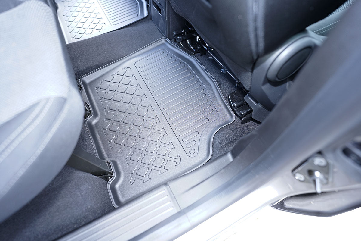 Covorase auto tip tavita Renault Kangoo III, an fabricatie 06.2021 - prezent, caroserie van ampatament scurt si lung, nu corespunde pentru electric | 604009