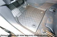 Covorase auto tip tavita Lexus RZ 450e, an fabricatie 03.2023 - prezent, caroserie suv | 604282