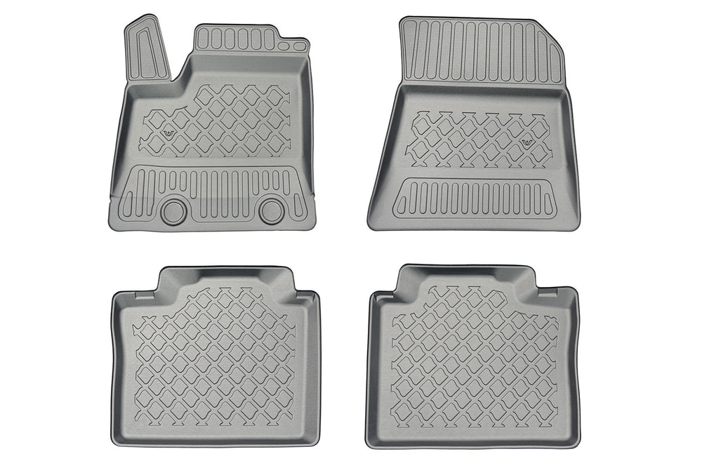 Covorase auto tip tavita Renault Espace VI E-Tech Hybrid, an fabricatie 04.2023 - prezent, caroserie suv 5-7 locuri, fara rand 3 | 604371