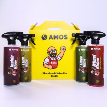 AMOS Inside Glow – Protecție și Îngrijire pentru Interiorul Mașinii 500 ml
