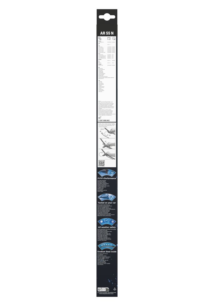 Lamela Stergator Mercedes CLK C209, fabricatie 1997-2003, caroserie Coupe | STB3397008842