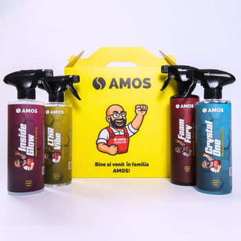 AMOS Inside Glow – Protecție și Îngrijire pentru Interiorul Mașinii 500 ml