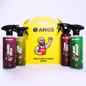 AMOS Inside Glow – Protecție și Îngrijire pentru Interiorul Mașinii 500 ml