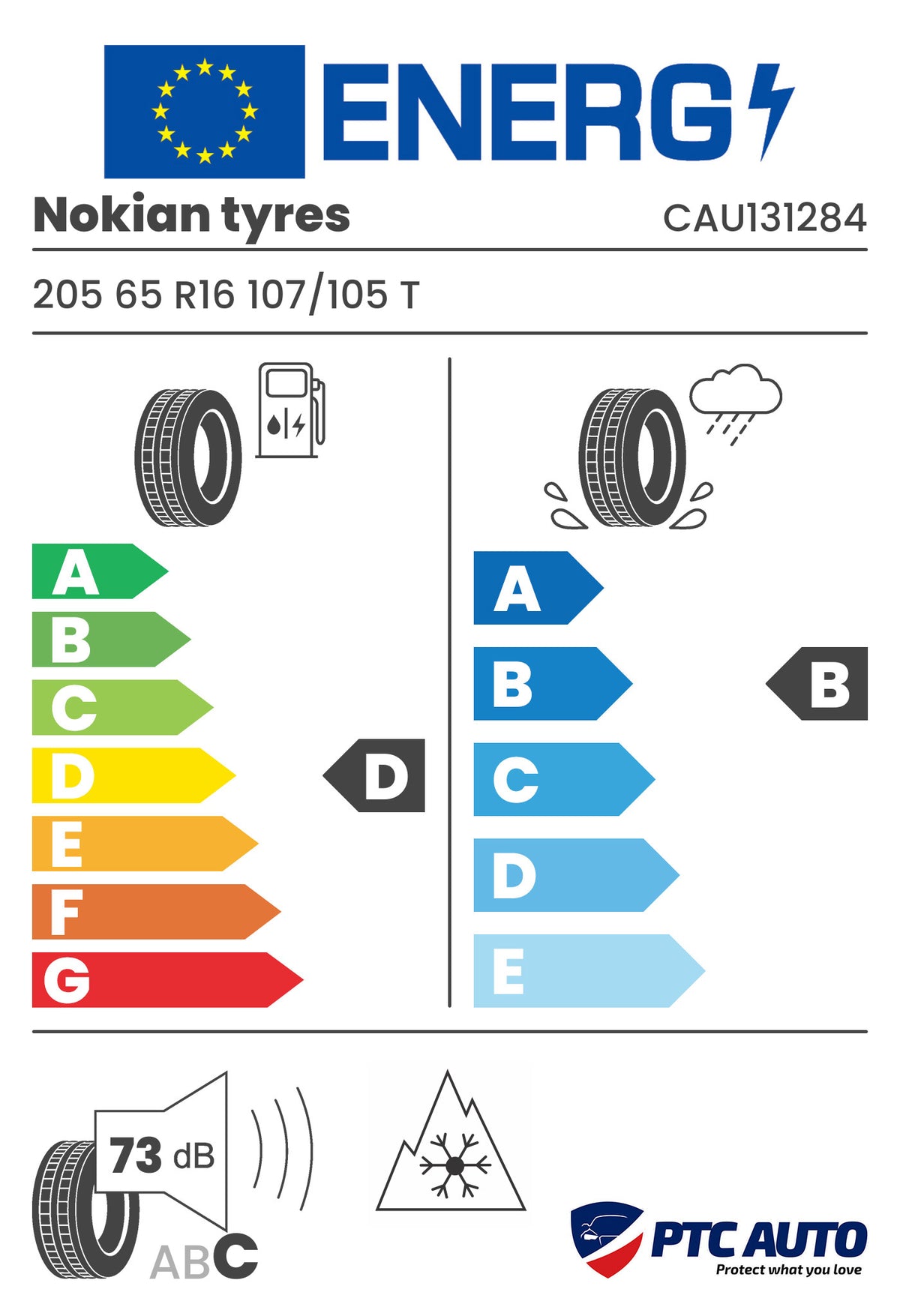 Anvelopa Iarna Nokian tyres 205/65 R16 SNOWPROOF C 107/105T M+S 3PMSF