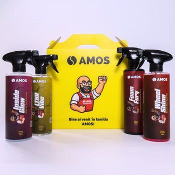 AMOS Inside Glow – Protecție și Îngrijire pentru Interiorul Mașinii 500 ml