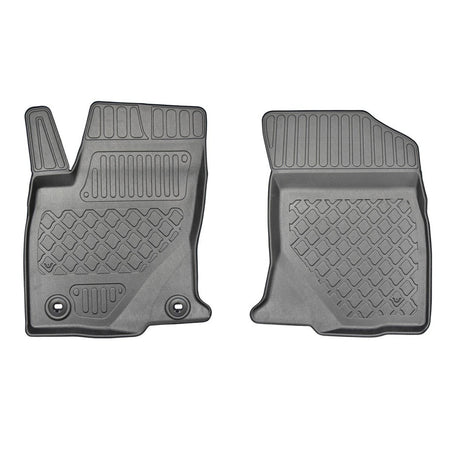 Covorase auto tip tavita Toyota Hilux fabricatie 09.2016 - prezent, caroserie pick-up, cabina dubla, inclusiv facelift, covorase fata #1