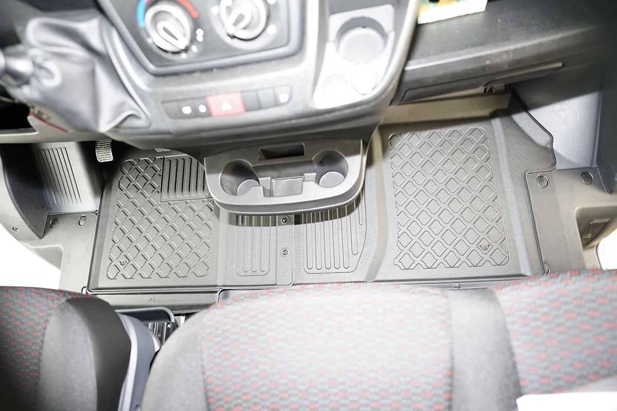 Covorase auto tip tavita Fiat Ducato Ducato III, an fabricatie 2006 - prezent, caroserie van 2-3 locuri, ampatament scurt, mediu si lung, inclusiv facelift | 653448