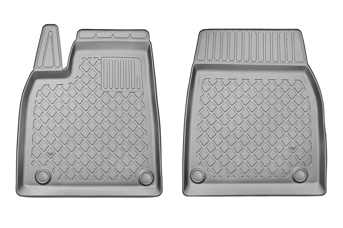 Covorase auto tip tavita Tesla Model X Facelift, an fabricatie 01.2021 - prezent, caroserie suv 5/6/7 locuri, covorase fata | 653875