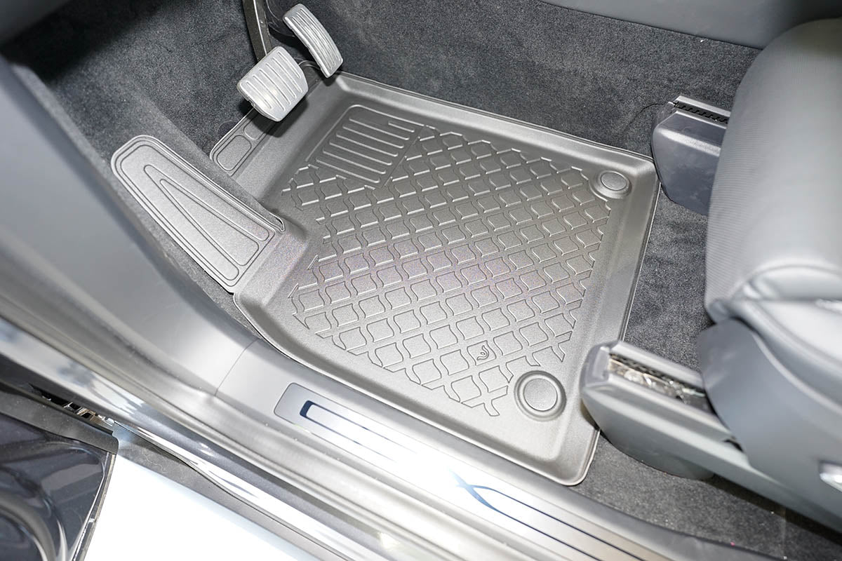 Covorase auto tip tavita Tesla Model X Facelift, an fabricatie 01.2021 - prezent, caroserie suv 5/6/7 locuri, covorase fata | 653875