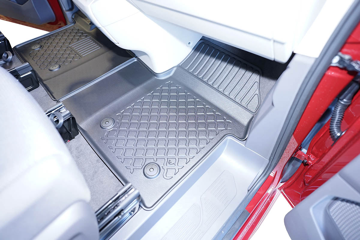 Covorase auto tip tavita Volkswagen T7 Multivan, an fabricatie 10.2021 - prezent, caroserie van ampatament lung, covorase fata | 653893