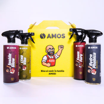 AMOS Inside Glow – Protecție și Îngrijire pentru Interiorul Mașinii 500 ml