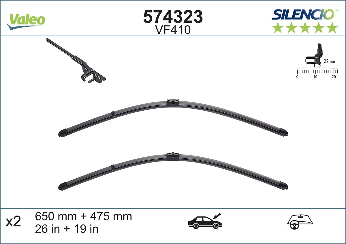 Lamela Stergator Citroen C5 II, fabricatie 2004-2008, caroserie Combi | STV574323