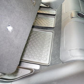 Covorase auto tip tavita Tesla Model X Facelift, an fabricatie 01.2021 - prezent, caroserie suv 5-7 locuri, randul 2 si randul 3 | 683875