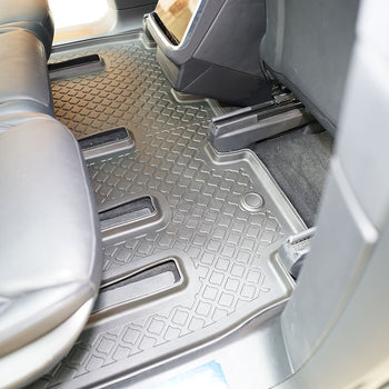 Covorase auto tip tavita Tesla Model X Facelift, an fabricatie 01.2021 - prezent, caroserie suv 5-7 locuri, randul 2 si randul 3 | 683875