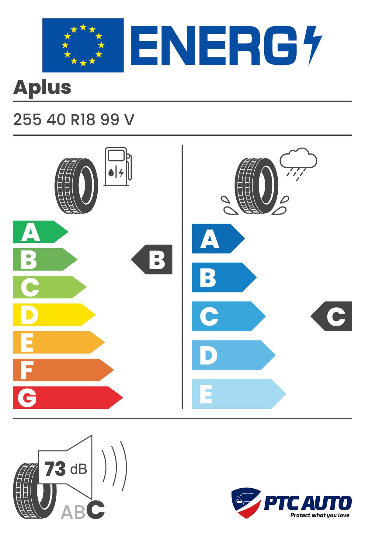 APLUS A702 255/40R18 99V