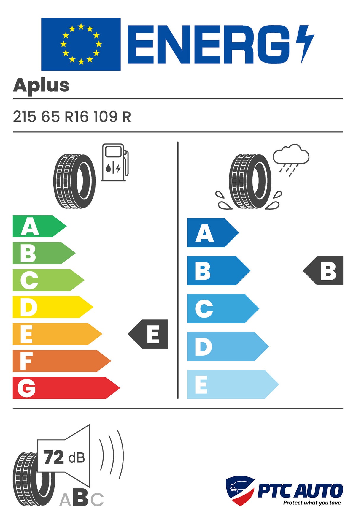 APLUS A869 215/65R16C 109R