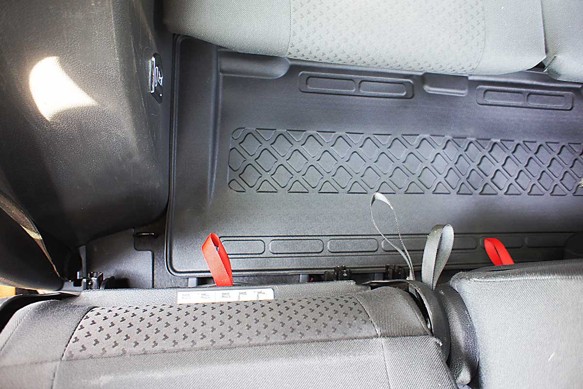 Covorase auto tip tavita Volkswagen Touran Touran I, an fabricatie 03.2003 - 08.2010, caroserie van 7 locuri, rand 3 | 692551