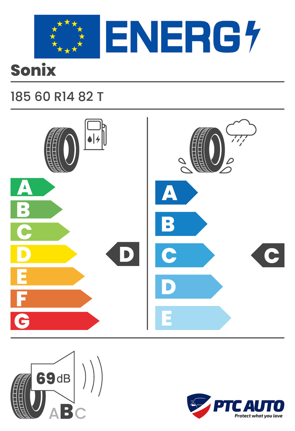 Anvelope Iarna 185/60 R14 Sonix SNOWROVER 868 82T