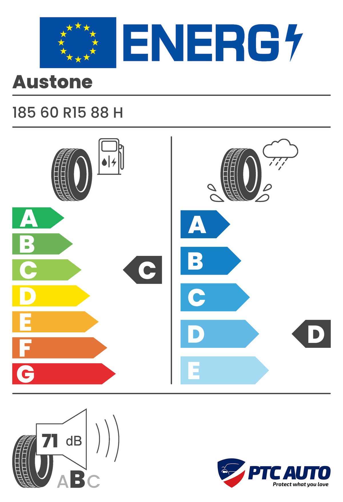 AUSTONE FIXCLIME SP401 185/60R15 88H