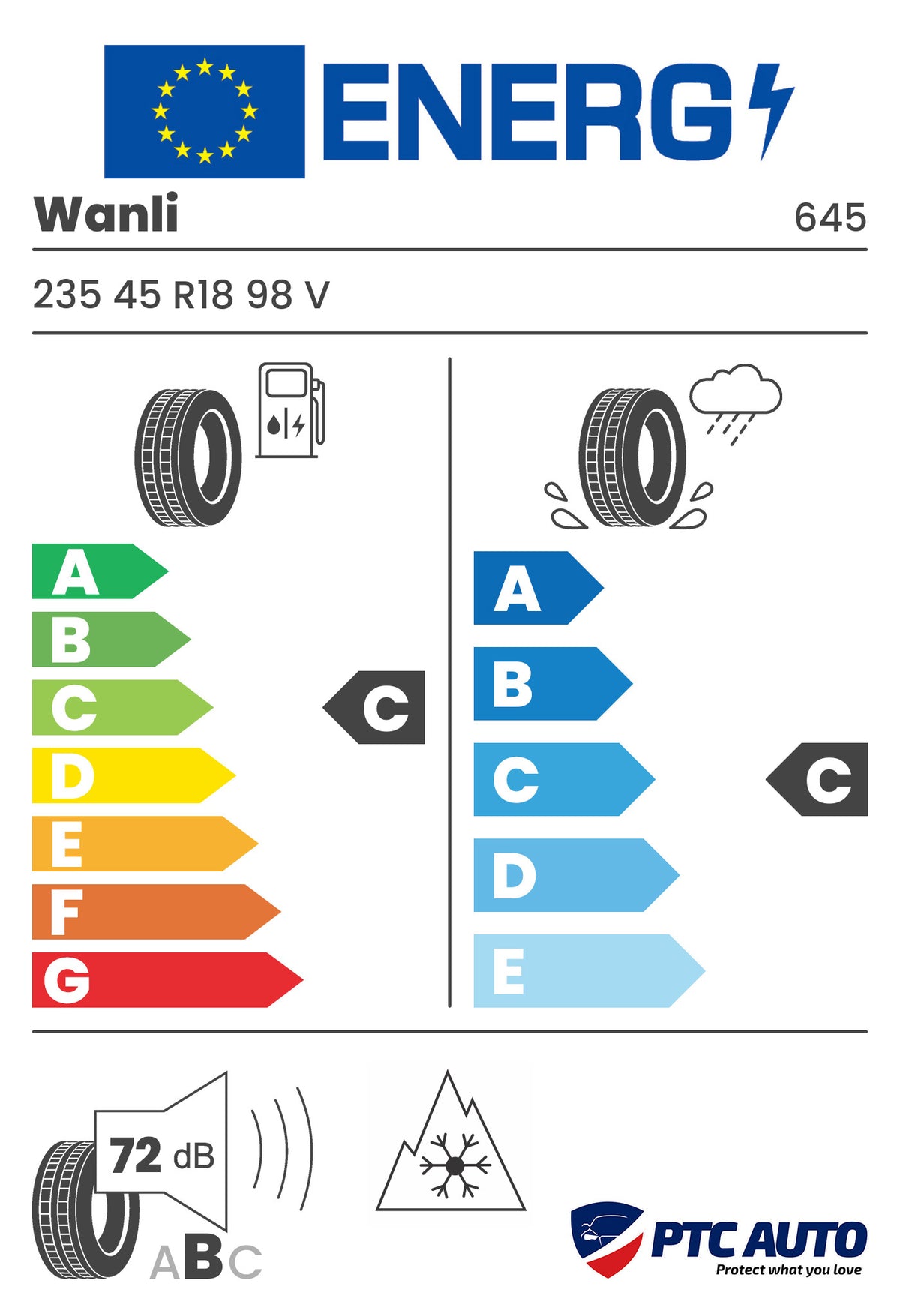 Anvelopa Iarna Wanli 235/45 R18 SW211 98V