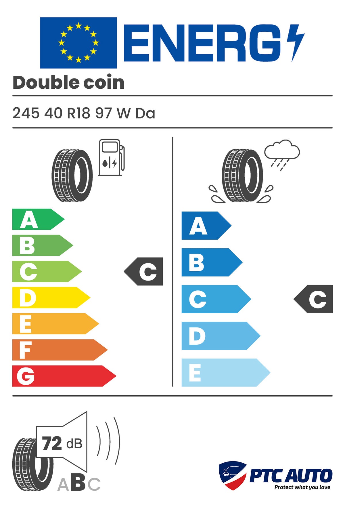 DOUBLE COIN DC100 245/40R18 97W