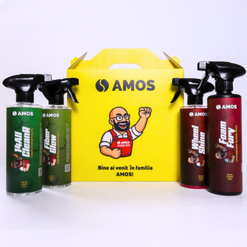 AMOS FiberGlow – Soft Brilliance Unleashed detergent prosop microfibră 500 ml