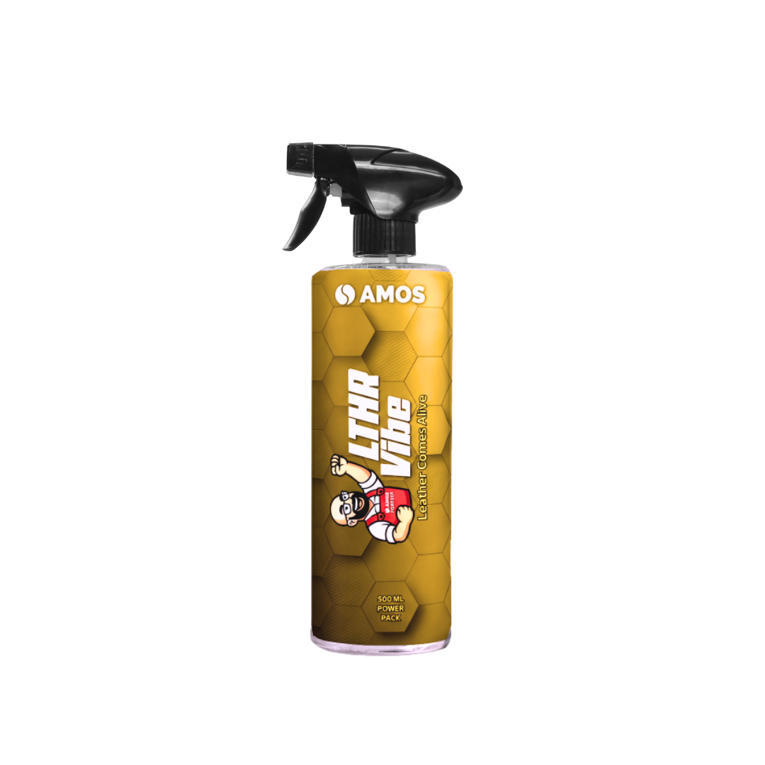 Soluție hidratare și protecție premium pentru piele auto 500 ml - AMOS LTHR Vibe