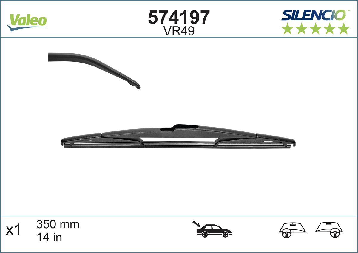 Lamela Stergator Renault Megane III, fabricatie 2008-2016, caroserie Coupe | STV574197