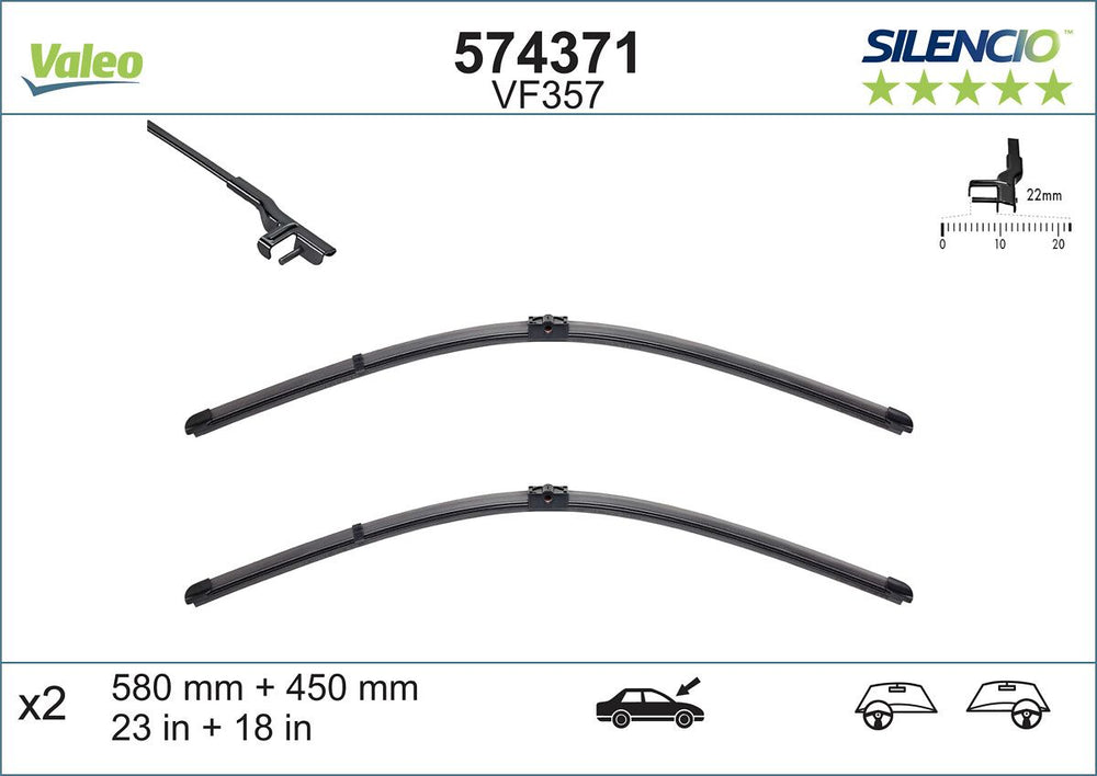 Lamela Stergator Alfa Romeo 159, fabricatie 2005-2012, caroserie Combi | STV574371