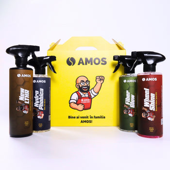 AMOS New LTHR – Îngrijire și Revitalizare pentru Scaune din Piele Auto 500 ml