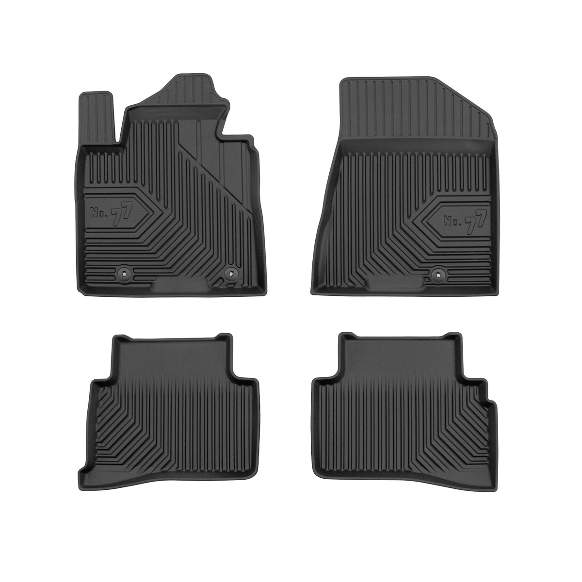 Covorase auto tip tavita Hyundai Tucson III, an fabricatie 07.2015 - 09.2020, caroserie suv cu pretensioner centura de siguranta in spatele scaunului soferului | 77425804