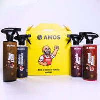 AMOS New LTHR – Îngrijire și Revitalizare pentru Scaune din Piele Auto 500 ml