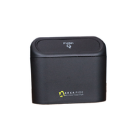 Cos de gunoi si depozitare cu capac rabatabil pentru masina