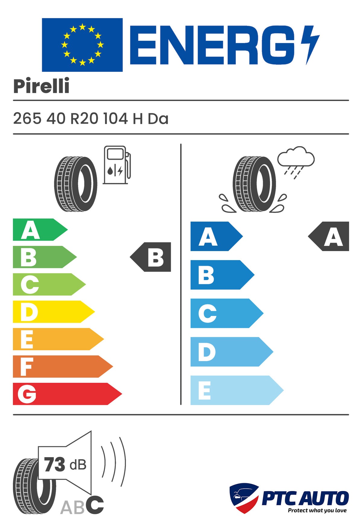 PIRELLI PZERO WINTER 265/40R20 104H