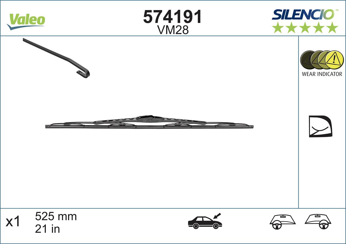 Lamela Stergator Audi TT, fabricatie 1998-2006, caroserie Coupe | STV574191