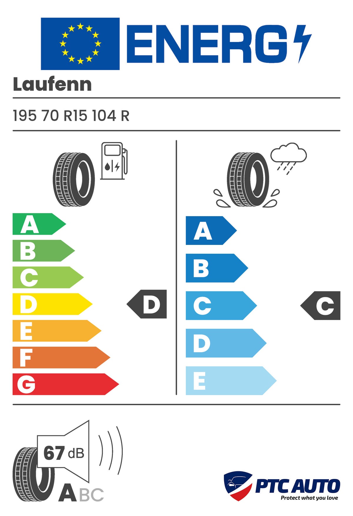Anvelopa Vara Laufenn 195/70 R15 104R