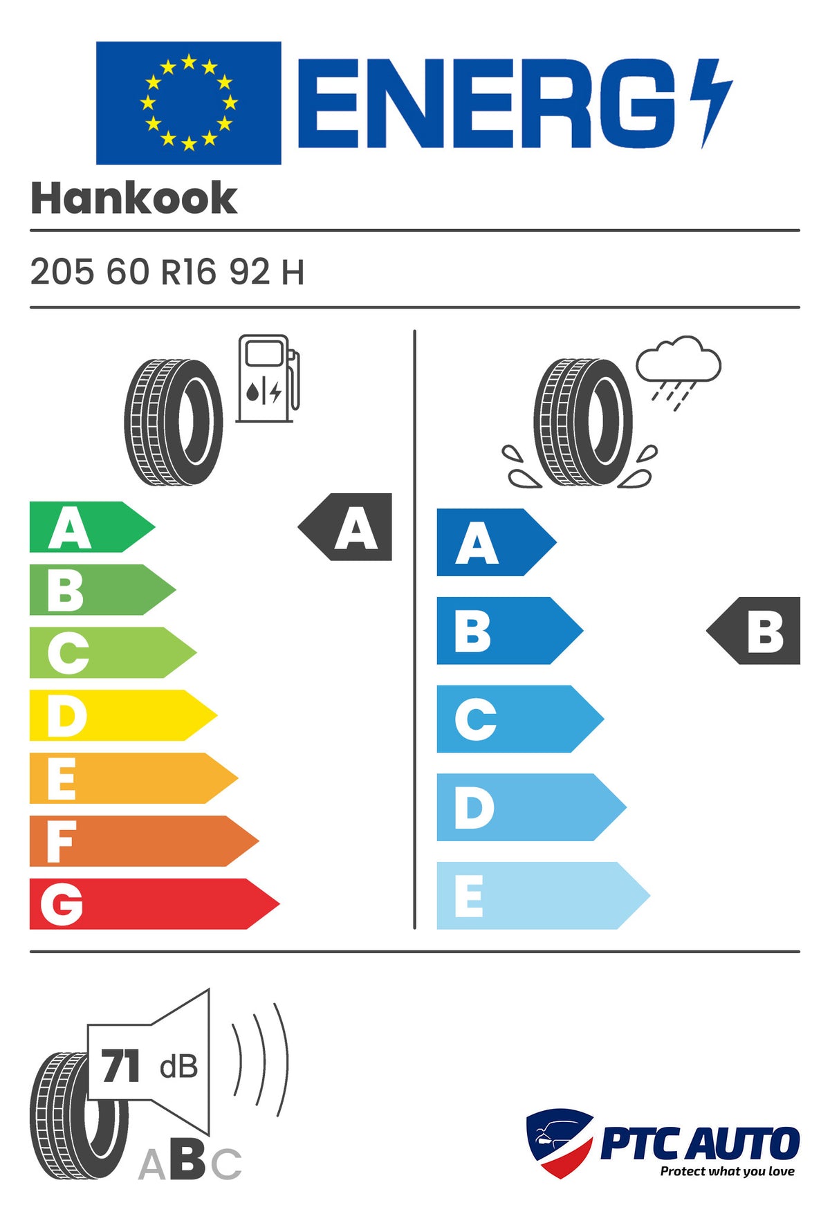 HANKOOK K435 Kinergy Eco2 205/60R16 92H