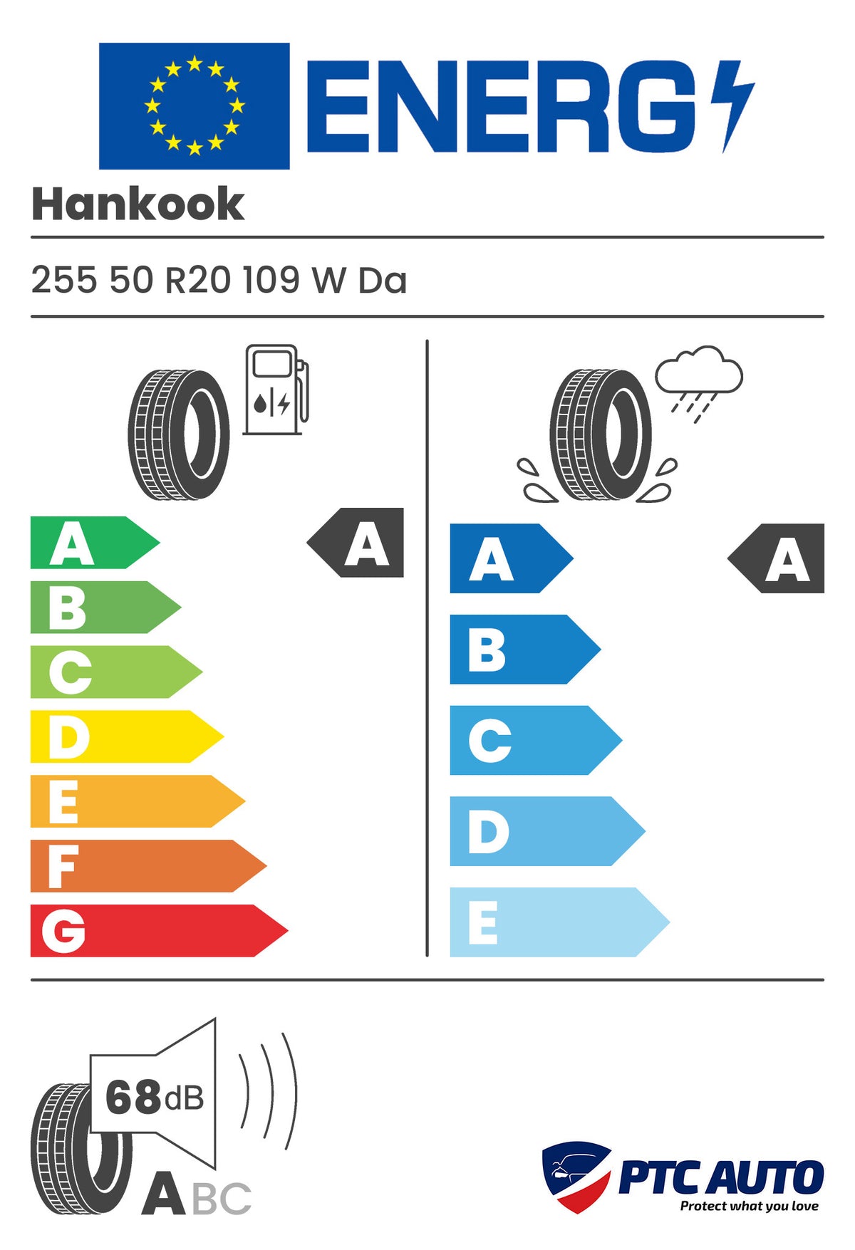 HANKOOK IK01A SOUND ABSORBER 255/50R20 109W