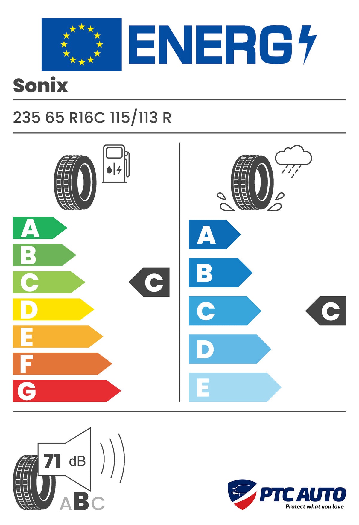 Anvelope iarna 235 65 R16C Sonix Snowrover 989 115/113 R