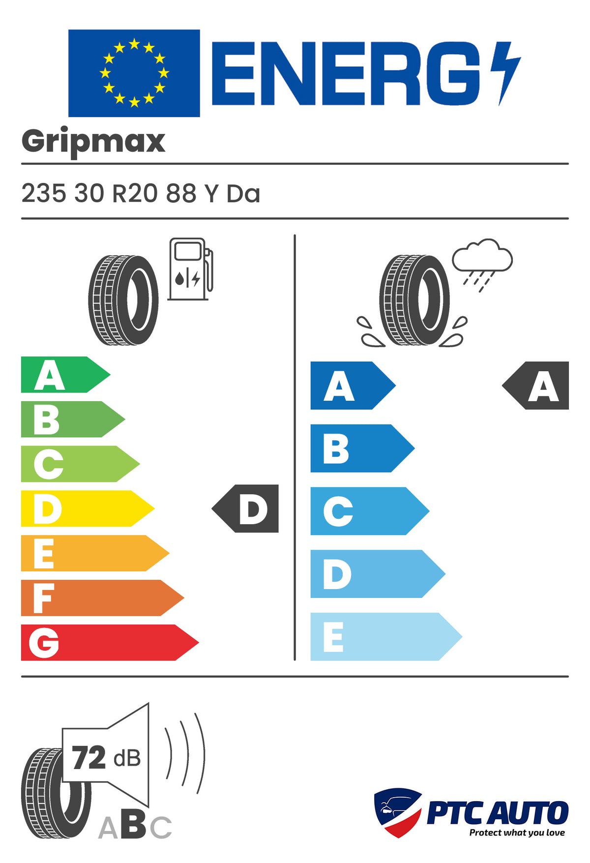 GRIPMAX SUREGRIP PRO SPORT 235/30R20 88Y