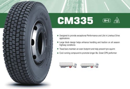 BISON CM335 295/60R22.5 150K  3PMSF