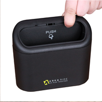 Cos de gunoi si depozitare cu capac rabatabil pentru masina