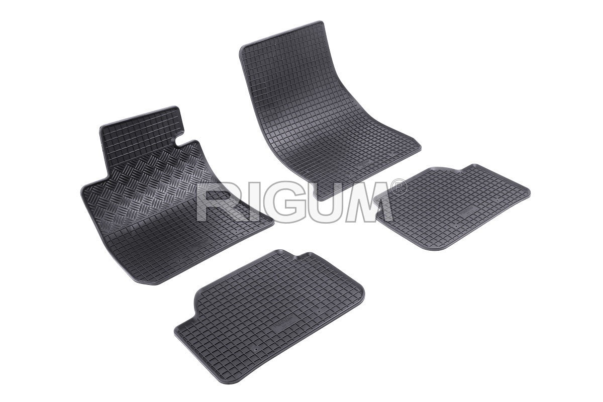 Set 5 covorase auto BMW SERIA 1 F20 din 10.2011 - 06.2019, cu covoras tunel median, Caroserie HATCHBACK 5 USI