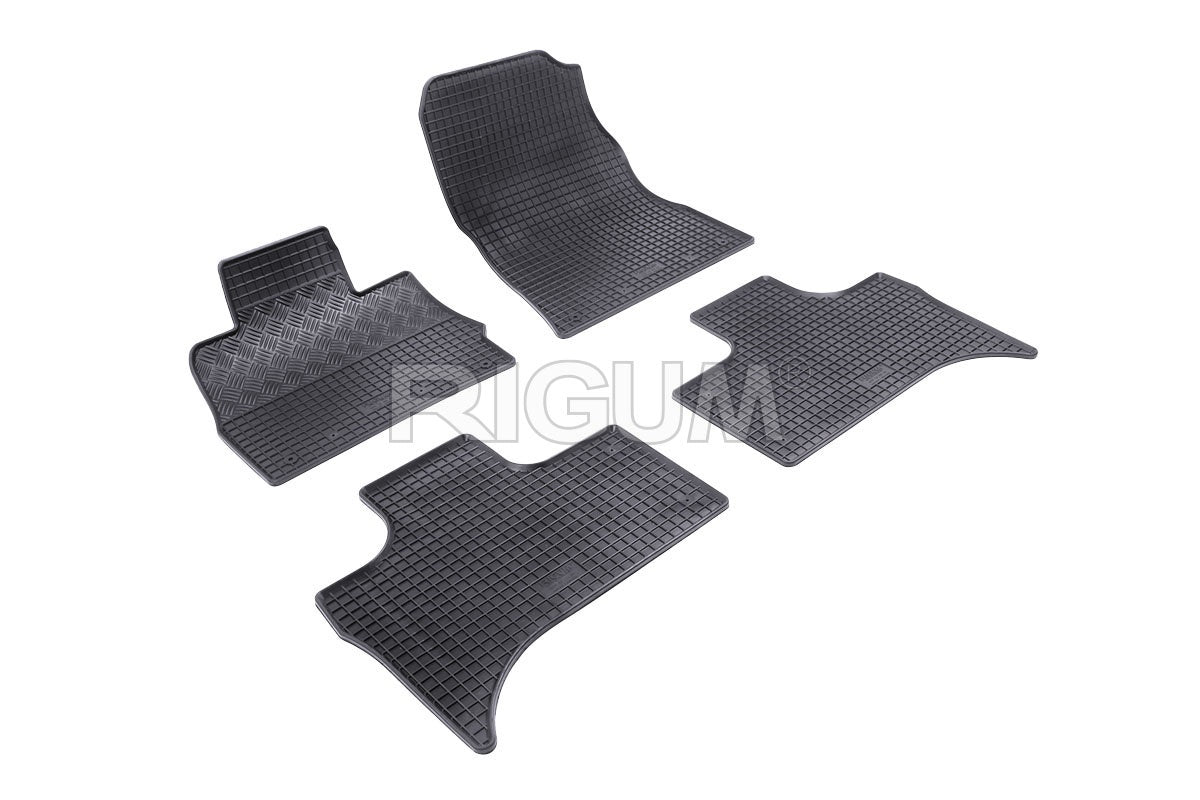 Set 5 covorase auto BMW X5 E53 din 06.2000 - 03.2007, cu covoras tunel median, Caroserie SUV